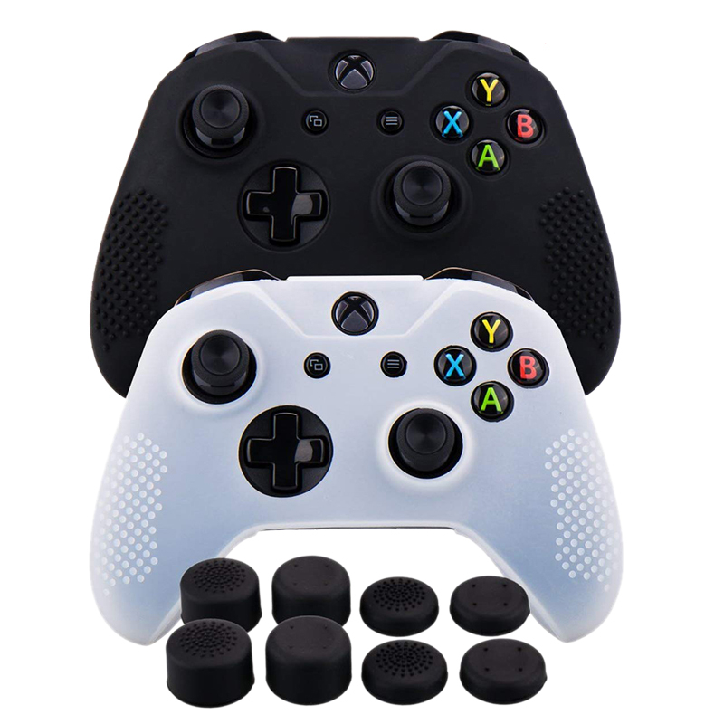 Anti-Slip Silicone Cases Pair for Xbox One Controller