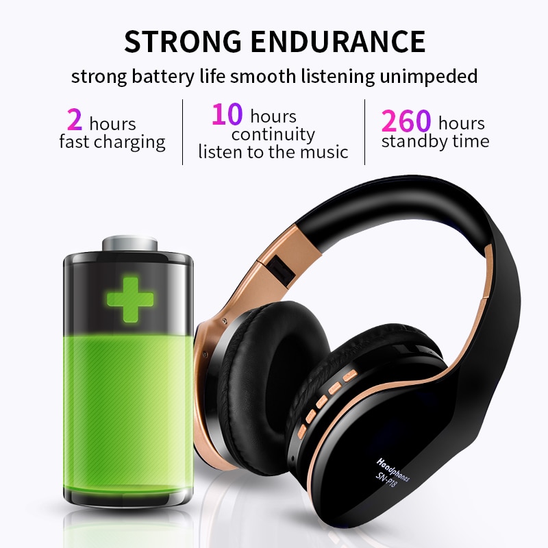 Foldable Wireless Gaming Headphones