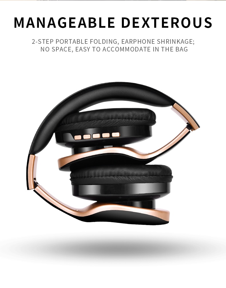 Foldable Wireless Gaming Headphones