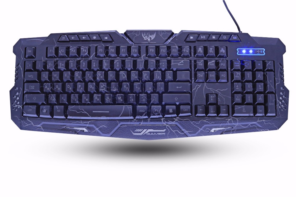 Gaming Keyboard and Mouse Combo with Breathing Backlight