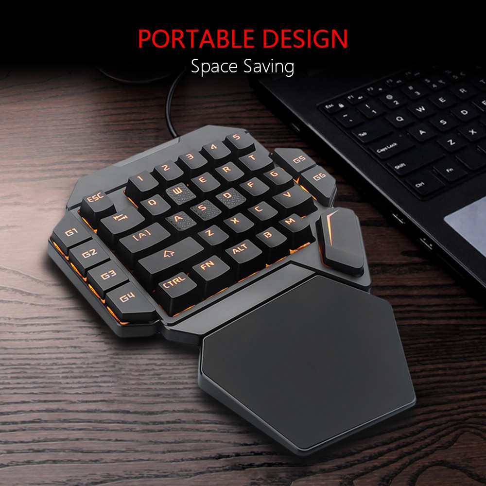 One Handed Mechanical Gaming Keyboard