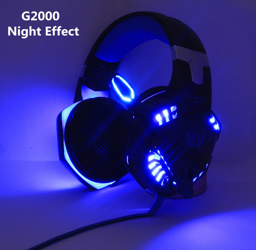 Futuristic Style LED Gaming Headphones