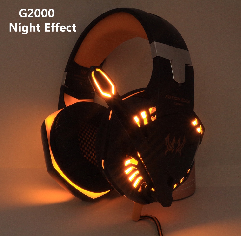 Futuristic Style LED Gaming Headphones