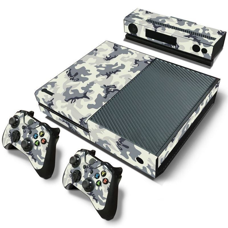 Camouflage Gaming Cosole Stickers