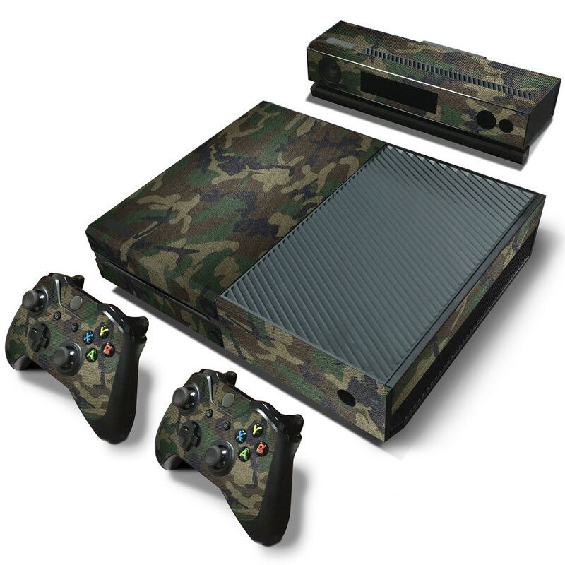 Camouflage Gaming Cosole Stickers