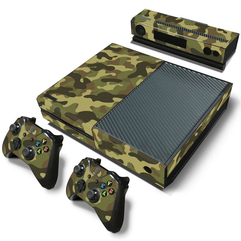 Camouflage Gaming Cosole Stickers